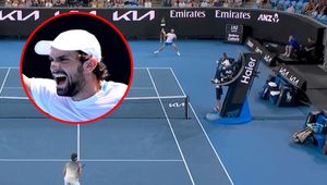 Zagranie roku?! Sceny na korcie. Jest nagranie