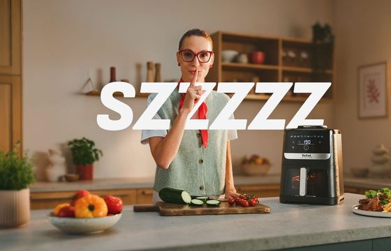 Tefal stawia na AI i humor w kampanii najcichszej frytkownicy