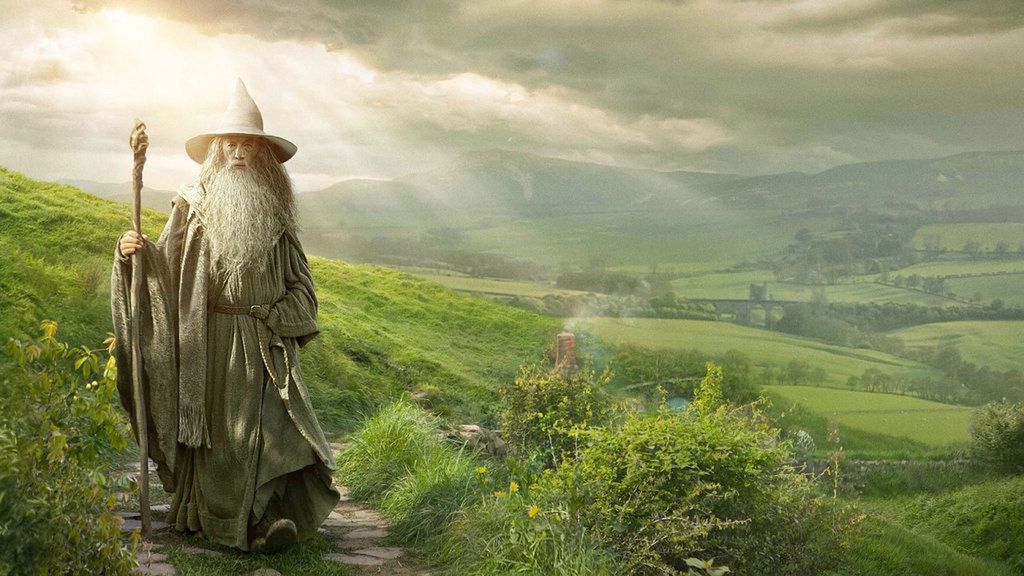 Ian McKellen jako Gandalf