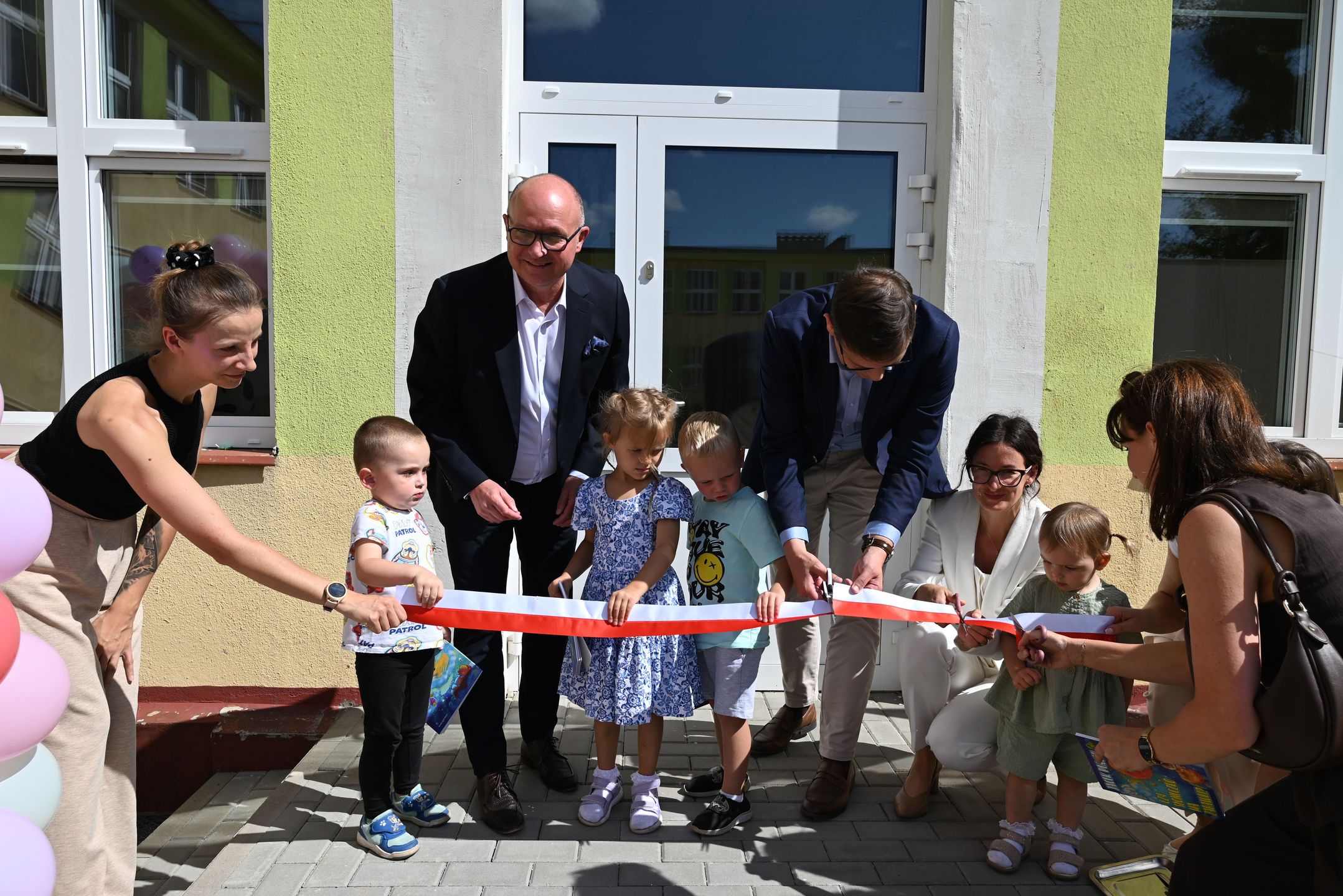 Żłobek mieści się w budynku Przedszkola Miejskiego nr 2
