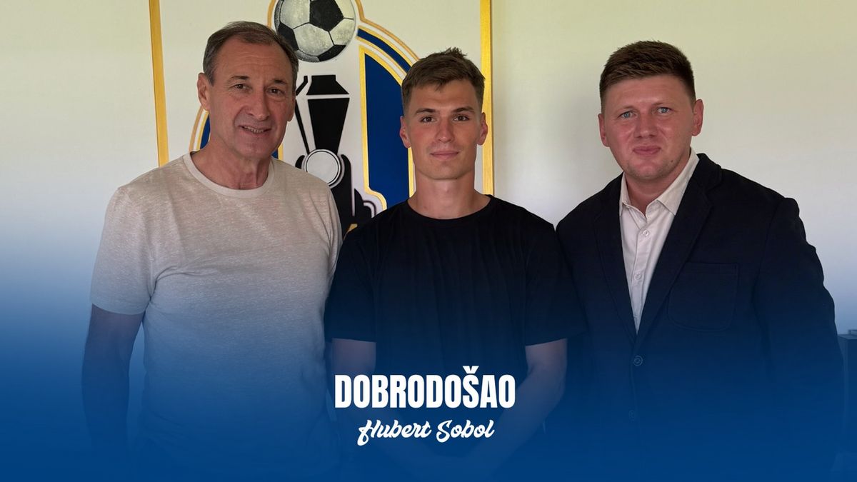 Materiały prasowe / NK Lokomotiva / Na zdjęciu: Hubert Sobol