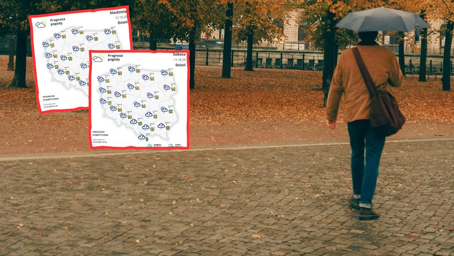  Prognoza na weekend: w tych rejonach nie ruszajcie się bez parasoli