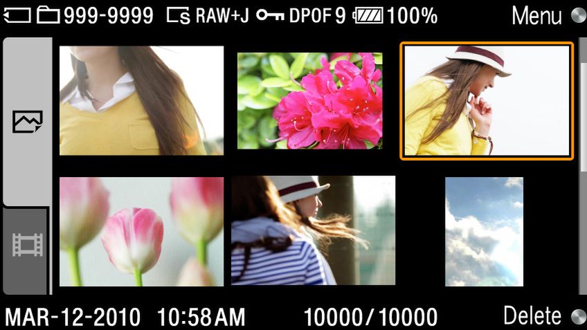 Interfejs i menu w nowych Sony 1