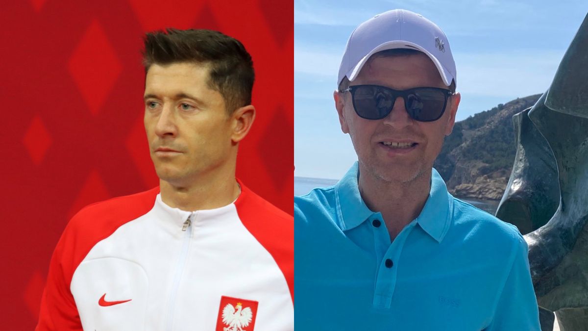 Twitter / Na zdjęciu: Robert Lewandowski i Cezary Kucharski