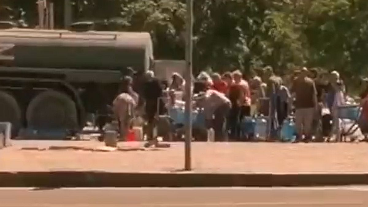W Mariupolu pojawiły się problemy z dostawami wody