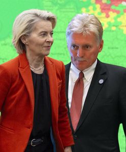 Kreml o incydencie z samolotem von der Leyen