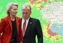 Kreml o incydencie z samolotem von der Leyen