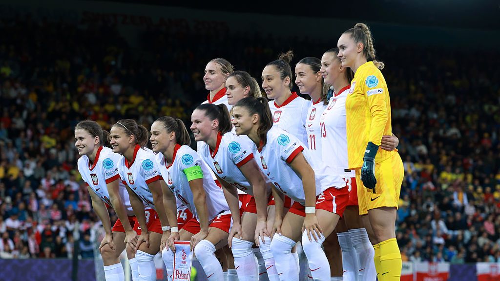 Getty Images / Eddie Keogh / Na zdjęciu: piłkarska reprezentacja Polski kobiet na Euro 2025 w Szwajcarii
