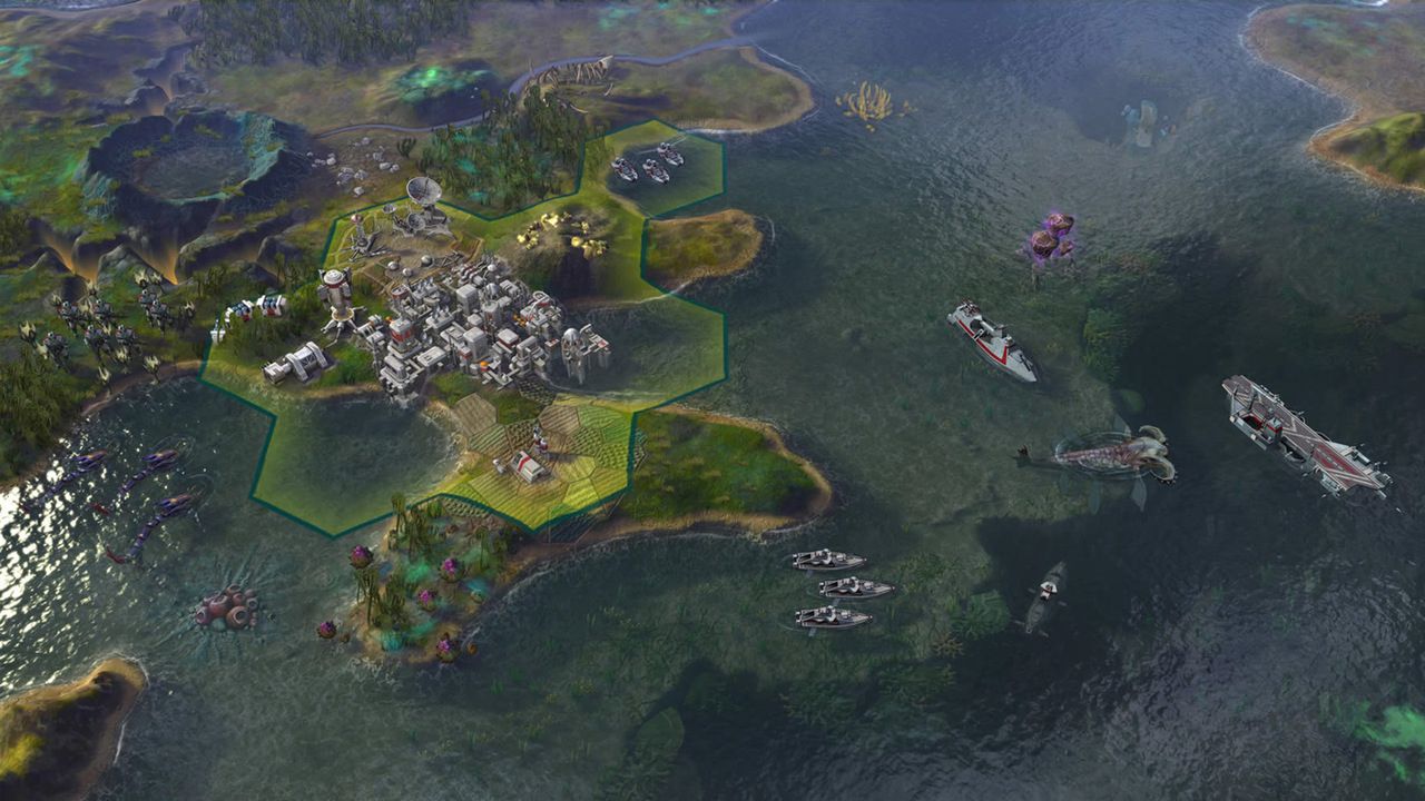 Beyond Earth: Rising Tide udanie wzbogaca kosmiczną część Cywilizacji 14