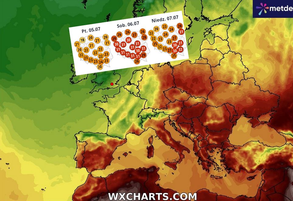 Nawet 33 stopnie. Lato wraca, ale są też złe informacje