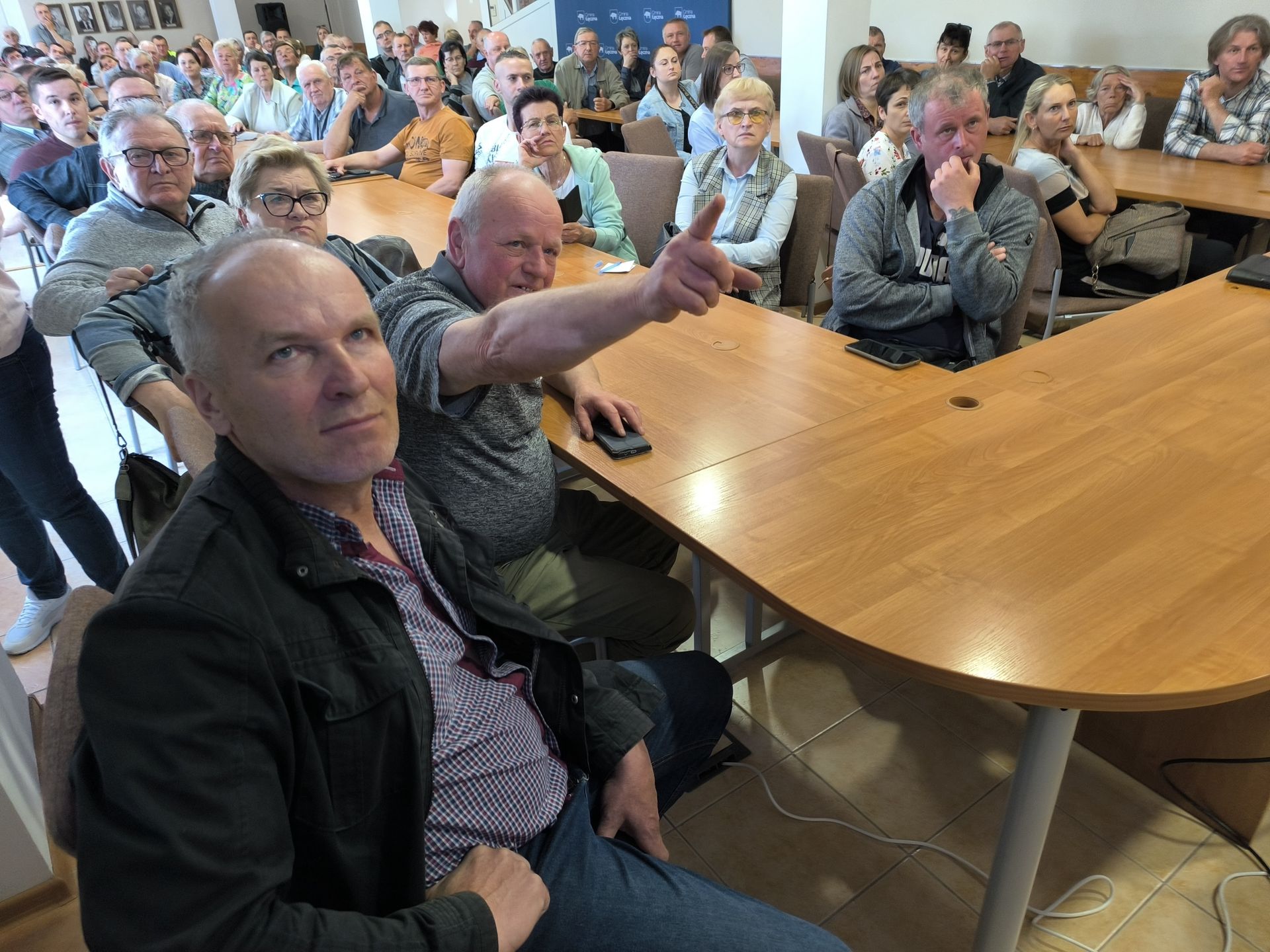 Spotkanie ws. budowy nowej trasy kolejowej w Urzędzie Miejskim w Łęcznej