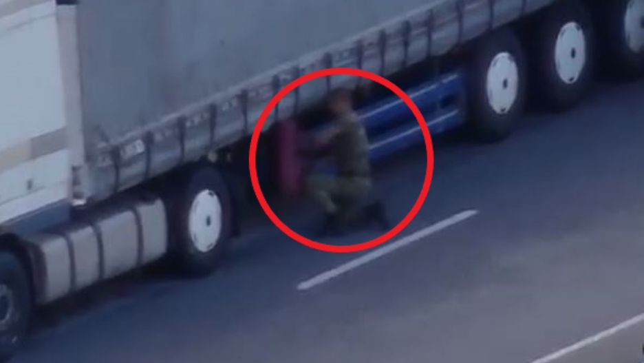 Białorusini okradają ukraińskie ciężarówki 