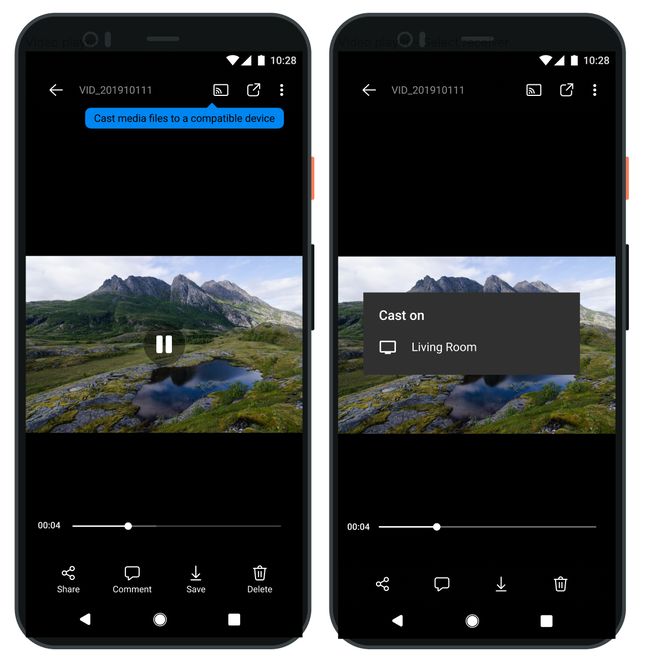 OneDrive na Androida zyskał obsługę Chromecast