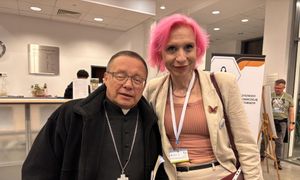 Transpłciowa filozofka spotkała się z kardynałem Rysiem. Wręczyła mu list
