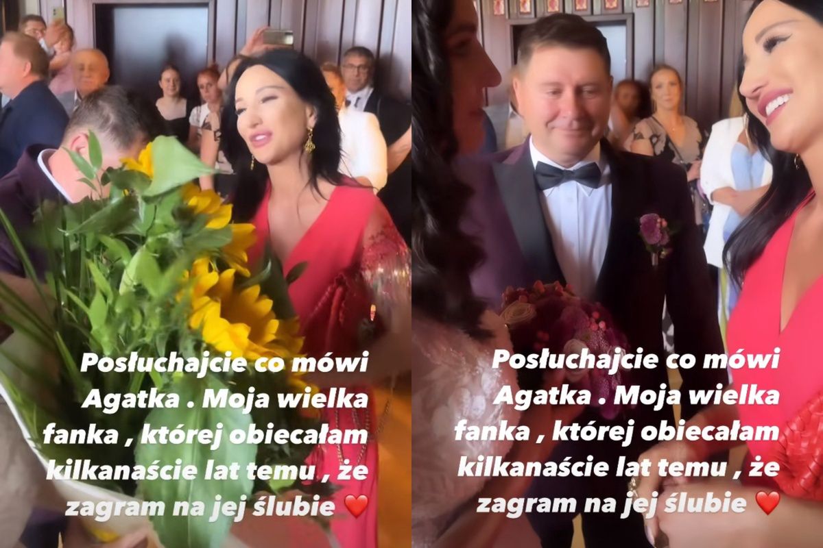 Justyna Steczkowska zaśpiewała na ślubie fanki