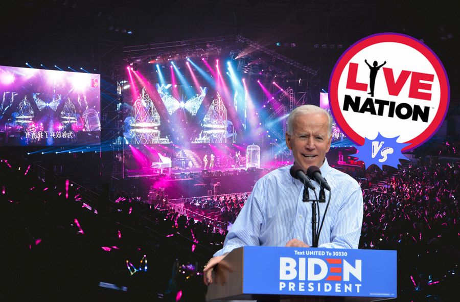 Joe Biden walczy z Live Nation o ceny biletów