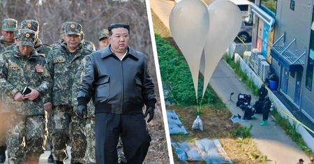 Alert w Korei. Reżim Kima wystrzelił 90 balonów z odchodami