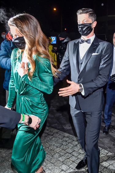 Robert Lewandowski i Anna Lewandowska – Gala Mistrzów Sportu 2021