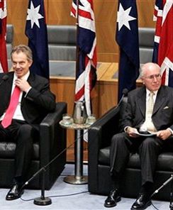 Blair broni interwencji w Iraku