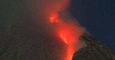 Wulkan Merapi znów aktywny