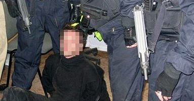 Policja zatrzymała groźnego bandytę