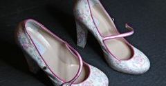 Różowe buty - trend na lato 2012!