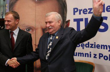Wałęsa: lepszym prezydentem byłby Tusk