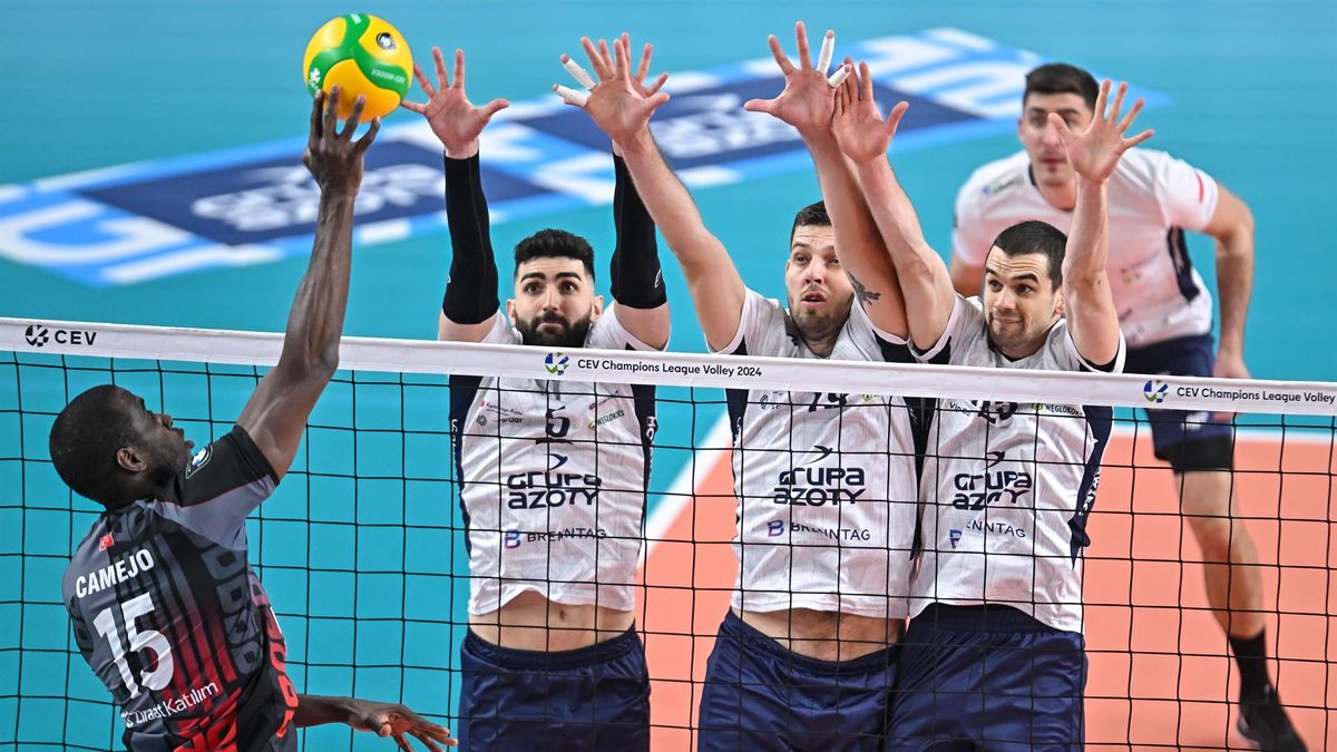 Materiały prasowe / CEV / Mecz Ligi Mistrzów: ZAKSA Kędzierzyn-Koźle - Ziraat Bankasi Ankara