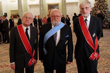 Penderecki, Wajda i Walicki odznaczeni przez prezydenta