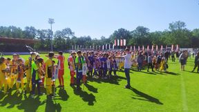 Ukraińskie dzieci zapomniały o meczu swojej reprezentacji