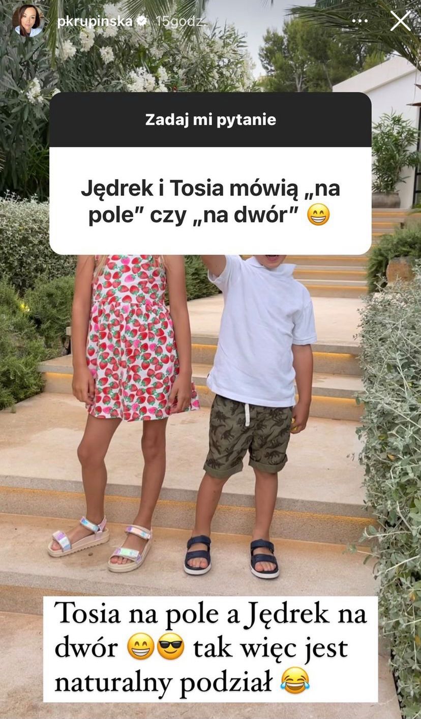 Paulina Krupińska o dzieciach