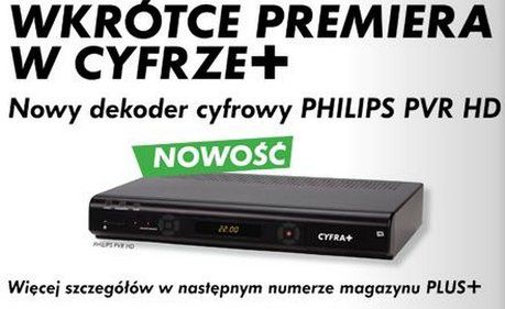 Cyfra+ kontratakuje – nowy dekoder PVR HD