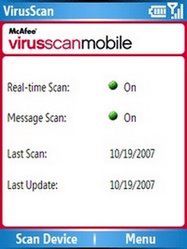 McAfee VirusScan Mobile - jeszcze lepsza ochrona dla komórek