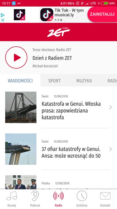 Radio ZET  (Android) - dobreprogramy