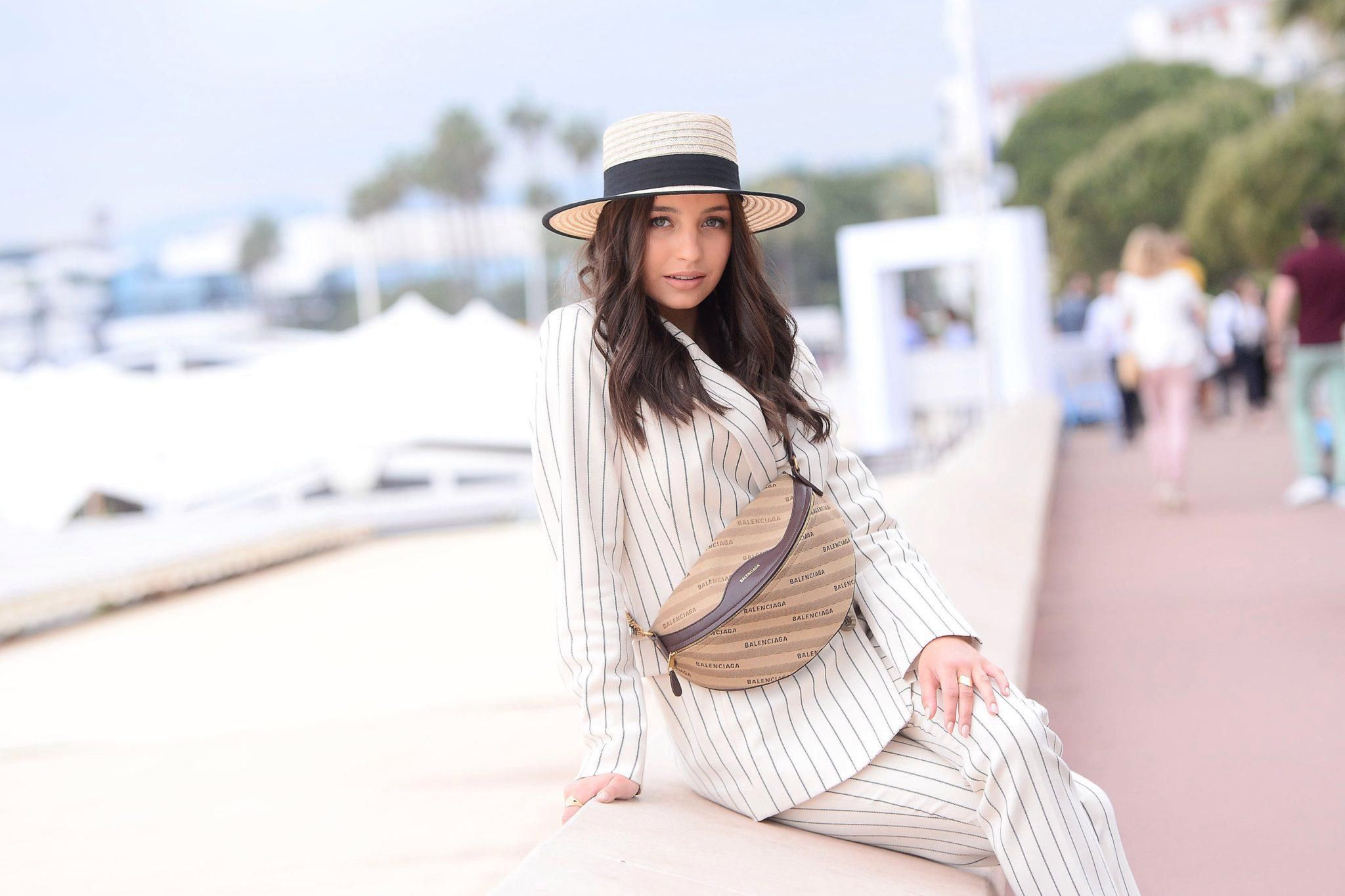Julia Wieniawa na sesji zdjęciowej dla L'Oreal Paris - Cannes 2018