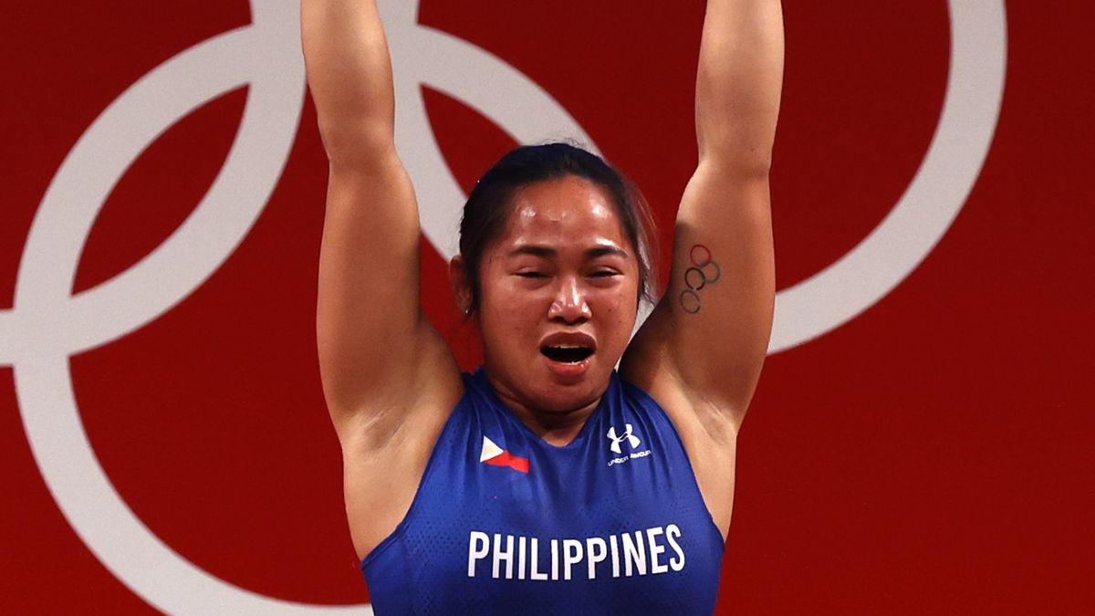 PAP/EPA / JEON HEON-KYUN / Na zdjęciu: Hidilyn Diaz