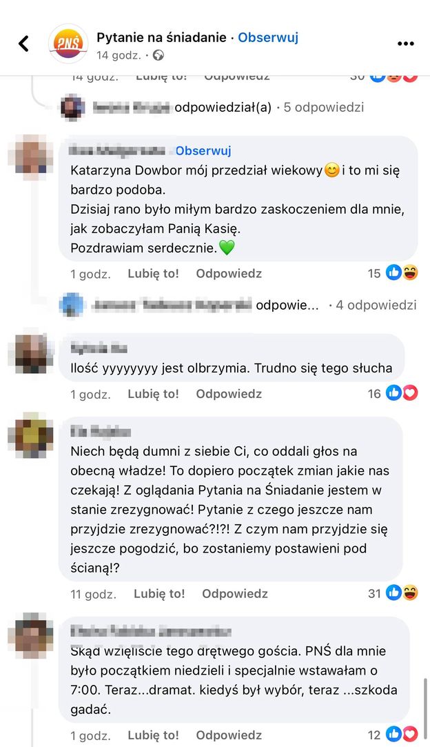 Katarzyna Dowbor i Filip Antonowicz już po debiucie w "Pytaniu na Śniadanie". Rozemocjonowani internauci MOCNO PODZIELENI