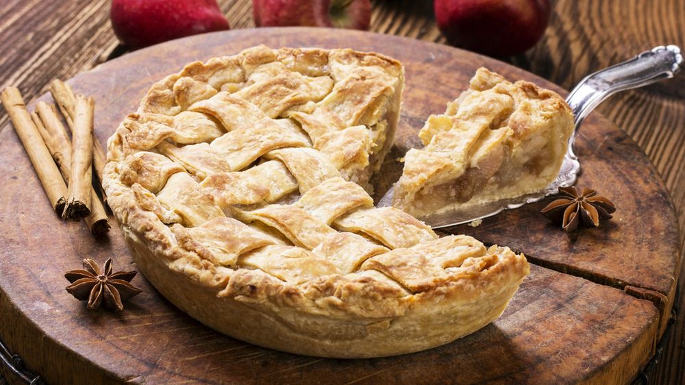 Szarlotka z dodatkiem wzbogaconej mąki