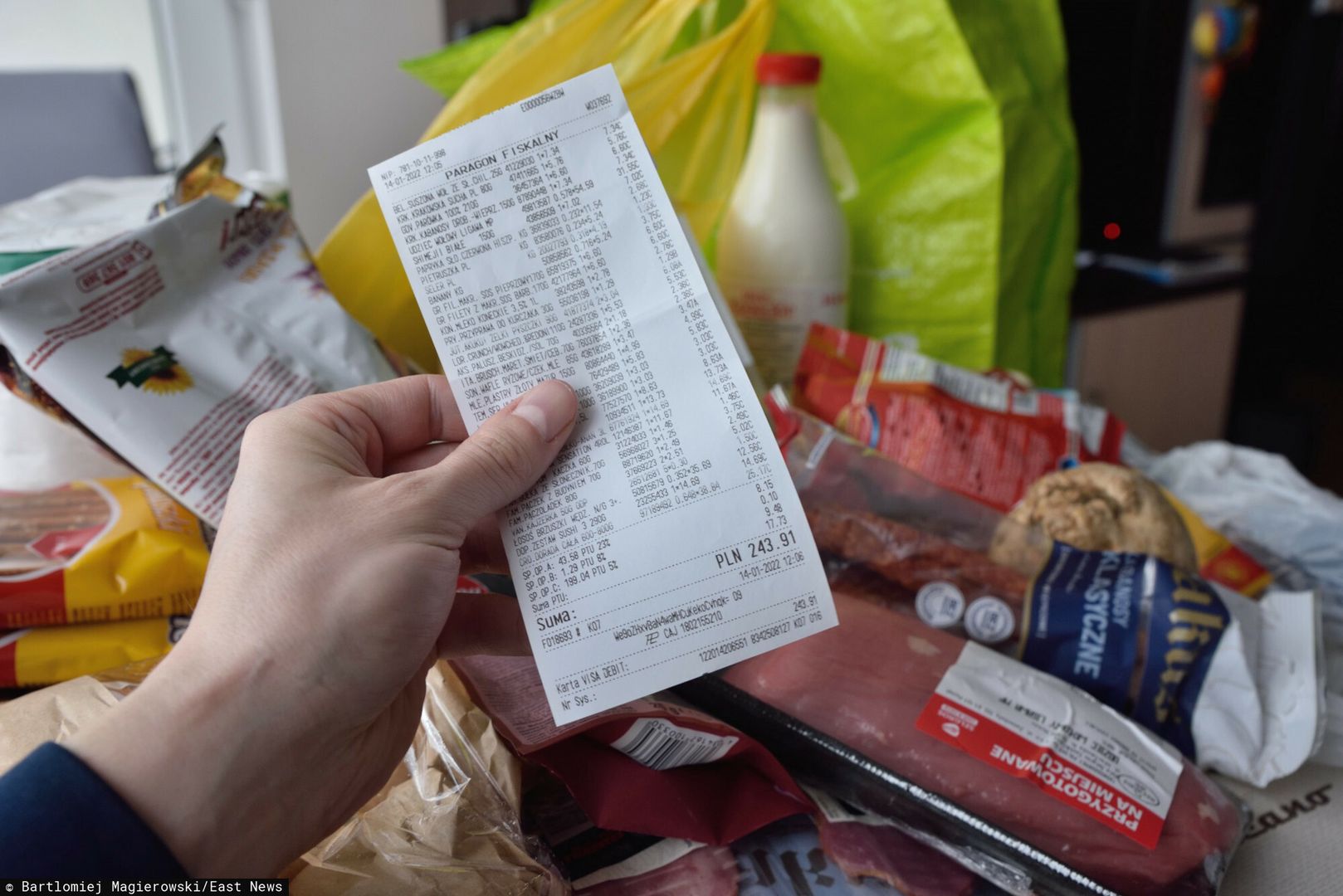 VAT na produkty spożywcze, opodatkowane dotąd na 5 proc., spadnie do zera 