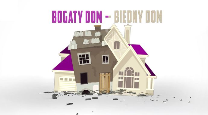 Bogaty dom - biedny dom