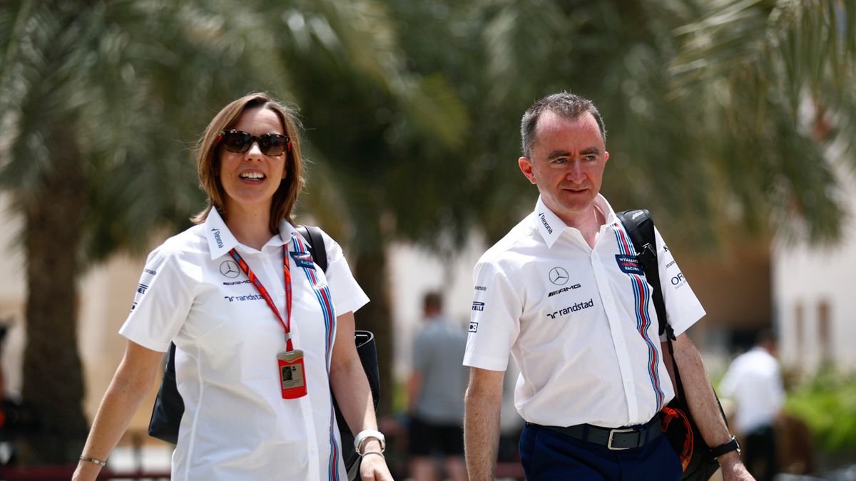 Materiały prasowe / Williams / Na zdjęciu: Claire Williams i Paddy Lowe