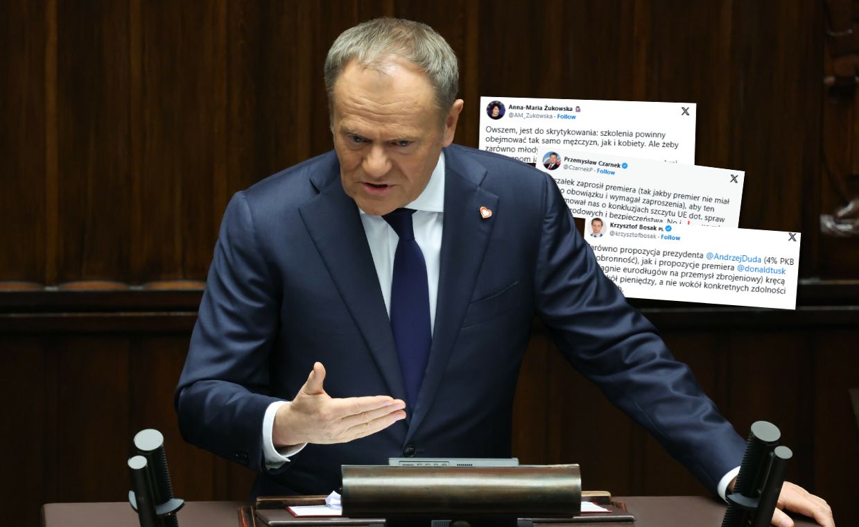 Tusk przemawiał w Sejmie. Lawina komentarzy