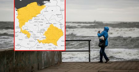 Alerty przed silnym wiatrem. Ostrzeżenia w siedmiu województwach