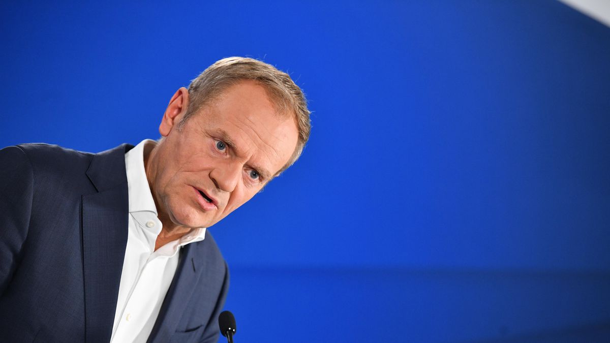 Donald Tusk
Warszawa, 18.10.2022. Przewodnicz�cy Platformy Obywatelskiej Donald Tusk na konferencji prasowej w Biurze Krajowym PO w Warszawie, 18 bm. Donald Tusk odni�s� si� do afery pods�uchowej. (rp/doro) PAP/Radek Pietruszka
Radek Pietruszka
afery pods�uchowej, Biuro Krajowe, briefing, dla medi�w, Platforma Obywatelska, Platformy Obywatelskiej, PO, polityk polityka, prasowy
