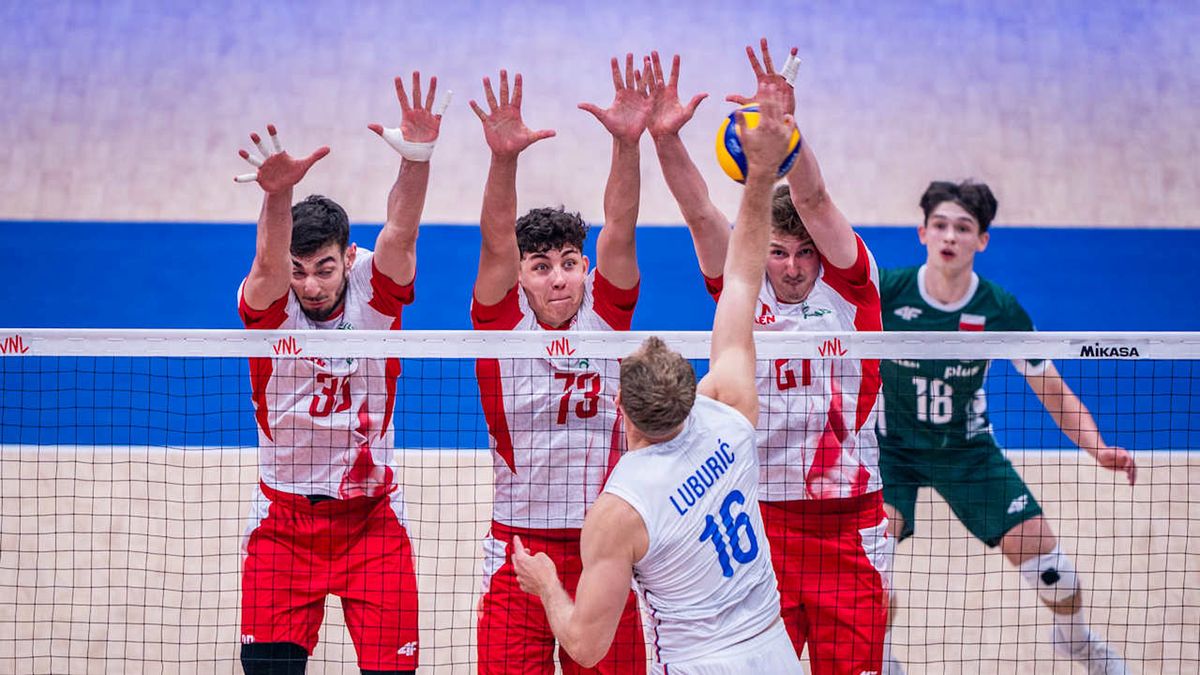 Materiały prasowe / VolleyballWorld / Mecz Polska - Serbia w Lidze Narodów 2025