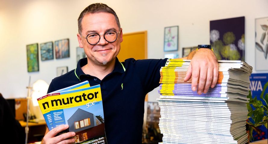 "Murator" z kampanią reklamową z okazji 500. numeru