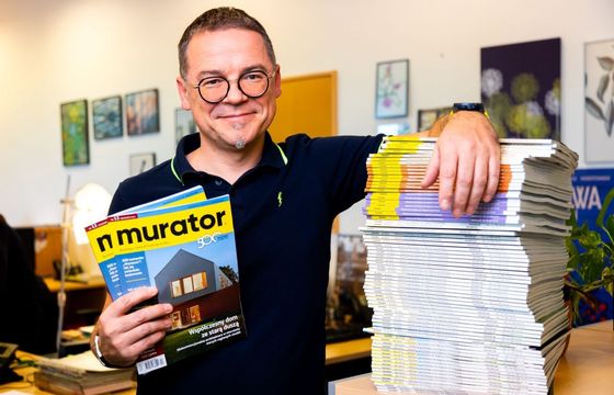 "Murator" z kampanią reklamową z okazji 500. numeru