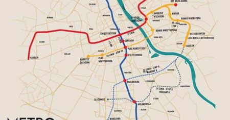 Warszawa. Radni za metrem. Będą środki na start budowy trzeciej linii
