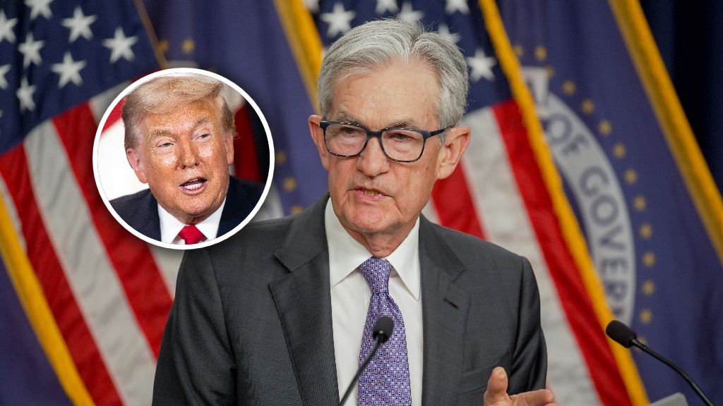 Donald Trump i Jerome Powell