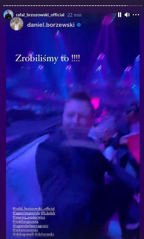 Rafał Brzozowski dopingował sam siebie i do końca zachęcał do głosowania